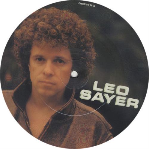 Leo Sayer Heart (Stop Beating In Time) 7" vinyl picture disc (7 inch picture disc single) UK LSY7PHE232337