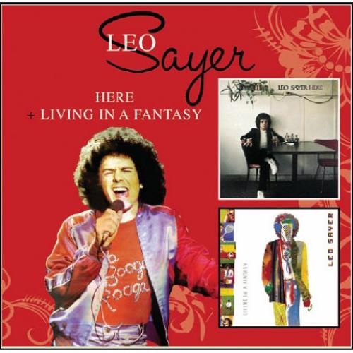 Leo Sayer Here / Living In A Fantasy 2 CD album set (Double CD) UK LSY2CHE480960