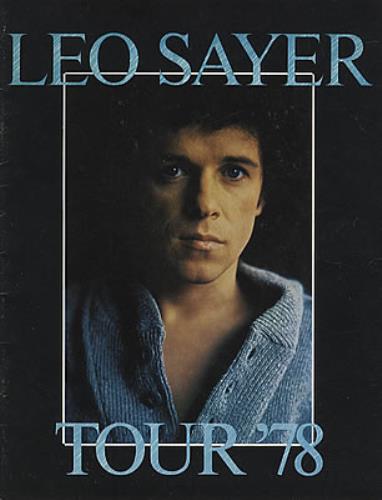 Leo Sayer Tour '78 tour programme UK LSYTRTO370653