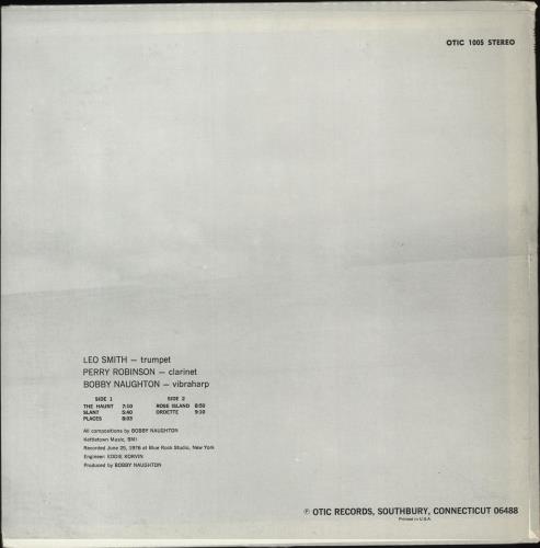 Leo Smith The Haunt vinyl LP album (LP record) US Q12LPTH705348