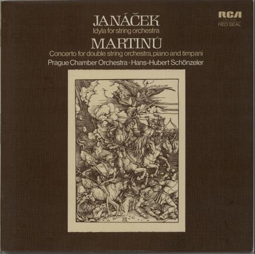 Leo� Jan�cek Idyla For String Orchestra vinyl LP album (LP record) UK JKALPID650143