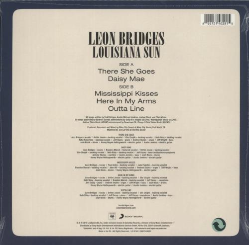 Leon Bridges Louisiana Sun (From The Coming Home Sessions) - Sealed 10" vinyl single (10 inch record) UK 5XQ10LO869048