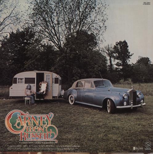 Leon Russell Carney vinyl LP album (LP record) US LRULPCA873370