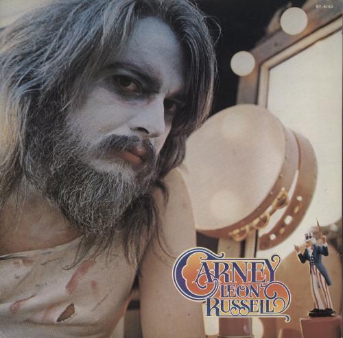 Leon Russell Carney vinyl LP album (LP record) Japanese LRULPCA873423