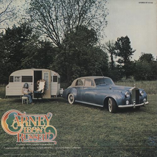 Leon Russell Carney vinyl LP album (LP record) Japanese LRULPCA873423