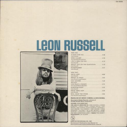 Leon Russell Leon Russell vinyl LP album (LP record) UK LRULPLE876180