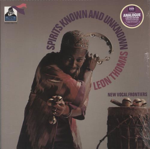 Leon Thomas Spirits Known And Unknown - Shrink vinyl LP album (LP record) UK 2K-LPSP866967