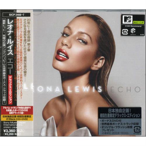 Leona Lewis Echo 2-disc CD/DVD set Japanese LE82DEC486874