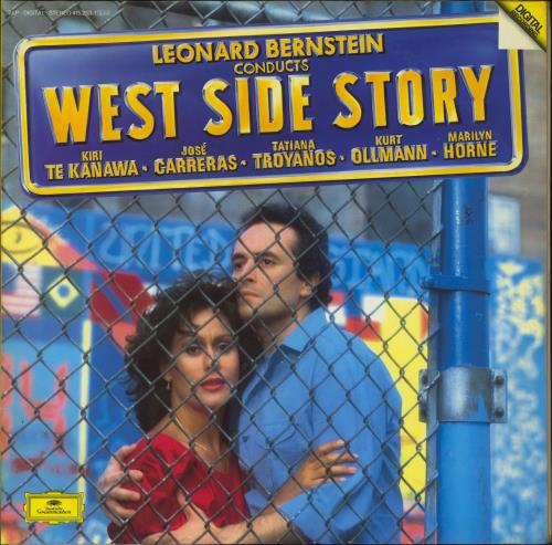 Leonard Bernstein West Side Story - Autographed 2-LP vinyl record set (Double LP Album) German 5LB2LWE799160