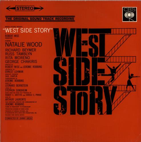 Leonard Bernstein West Side Story vinyl LP album (LP record) UK 5LBLPWE491887