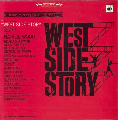 Leonard Bernstein West Side Story vinyl LP album (LP record) Dutch 5LBLPWE753825