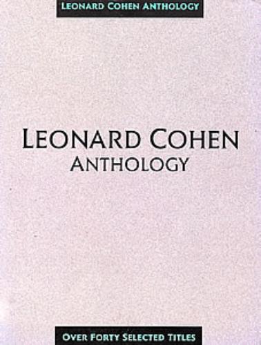 Leonard Cohen Anthology book US COHBKAN269107