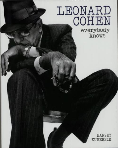 Leonard Cohen Everybody Knows book UK COHBKEV620850
