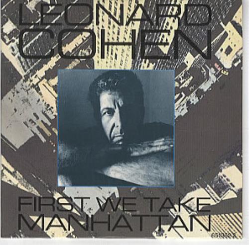 Leonard Cohen First We Take Manhattan CD single (CD5 / 5") UK COHC5FI41926