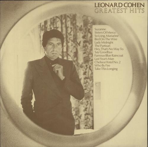 Leonard Cohen Greatest Hits vinyl LP album (LP record) Dutch COHLPGR312221