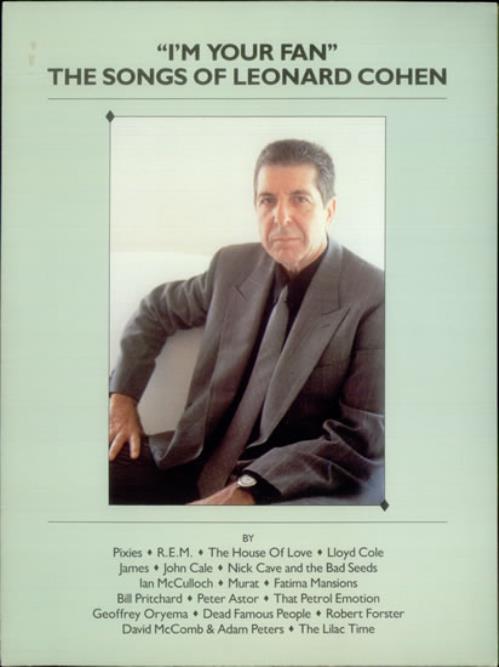 Leonard Cohen I'm Your Fan media press pack US COHPPIM180116