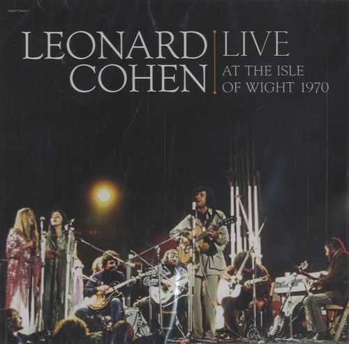 Leonard Cohen Live At The Isle Of Wight 1970 CD album (CDLP) US COHCDLI491760