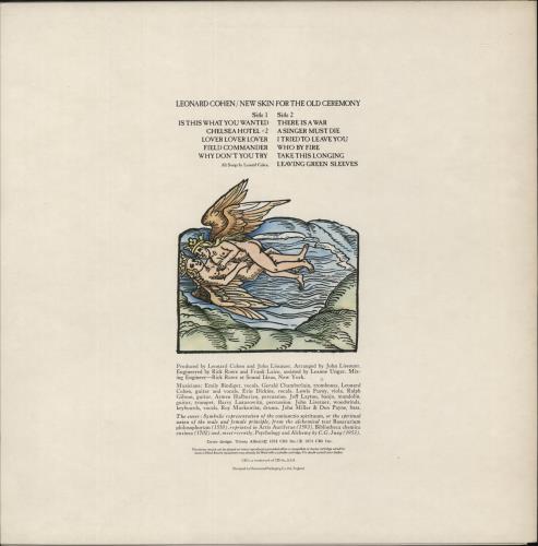 Leonard Cohen New Skin For The Old Ceremony - 1st vinyl LP album (LP record) UK COHLPNE564638