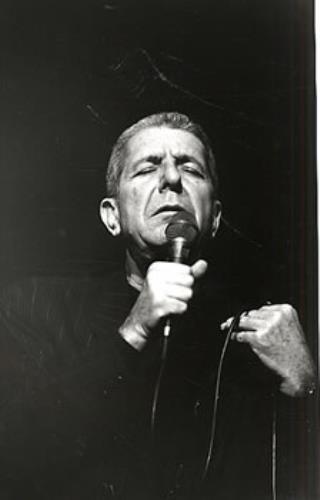 Leonard Cohen Publicity Photograph photograph UK COHPHPU312814