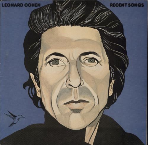 Leonard Cohen Recent Songs + Inner vinyl LP album (LP record) UK COHLPRE210458