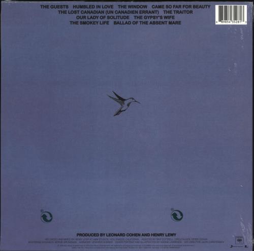 Leonard Cohen Recent Songs - 180gm Vinyl - Sealed vinyl LP album (LP record) UK COHLPRE736465