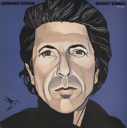 Leonard Cohen Recent Songs - Gold promo stamp vinyl LP album (LP record) UK COHLPRE743196