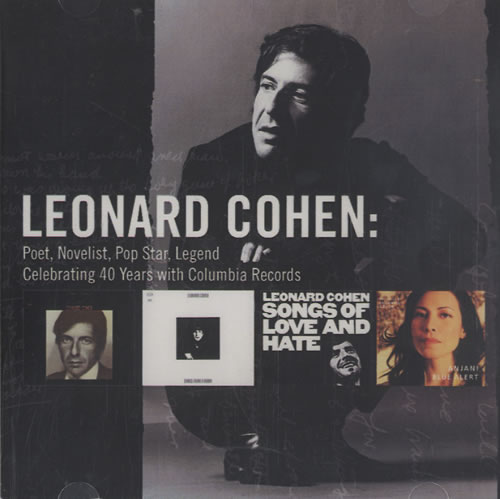 Leonard Cohen Sampler CD album (CDLP) US COHCDSA473806