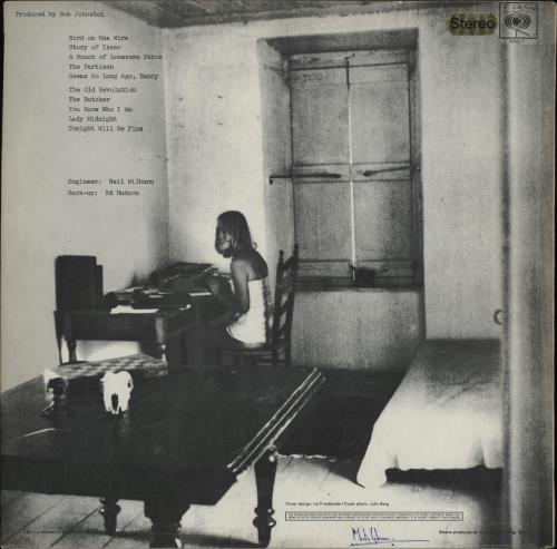 Leonard Cohen Songs From A Room - 1st Stereo - EX vinyl LP album (LP record) UK COHLPSO763901