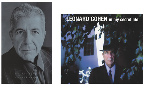 Leonard Cohen Ten New Songs media press pack French COHPPTE400490