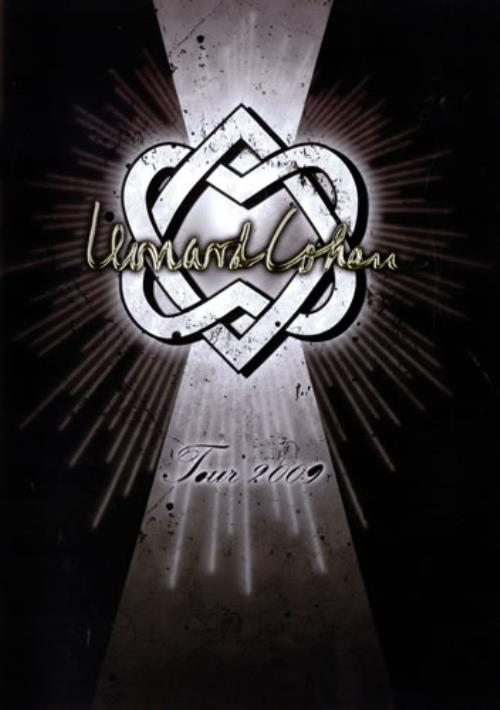 Leonard Cohen Tour 2009 tour programme UK COHTRTO482854