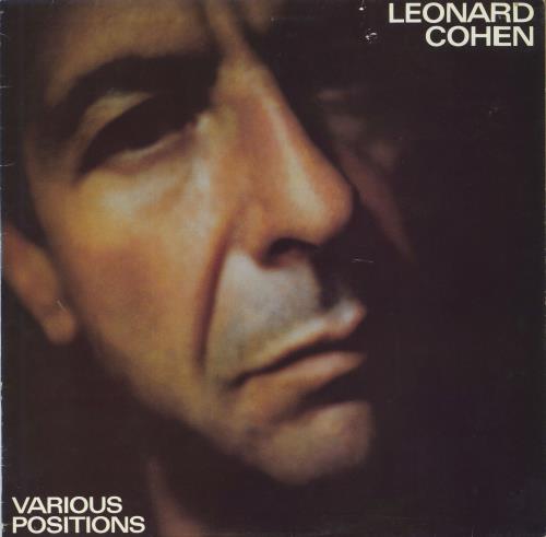 Leonard Cohen Various Positions vinyl LP album (LP record) UK COHLPVA802016