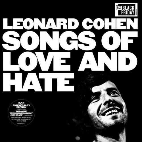 Leonard Cohen Songs Of Love And Hate - BF2021 - Opaque White Viny - Sealed vinyl LP album (LP record) UK COHLPSO779511