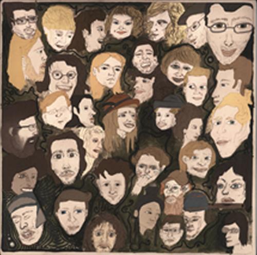 Leonie Evans Collaborations Volume 1 vinyl LP album (LP record) UK Q8OLPCO709402