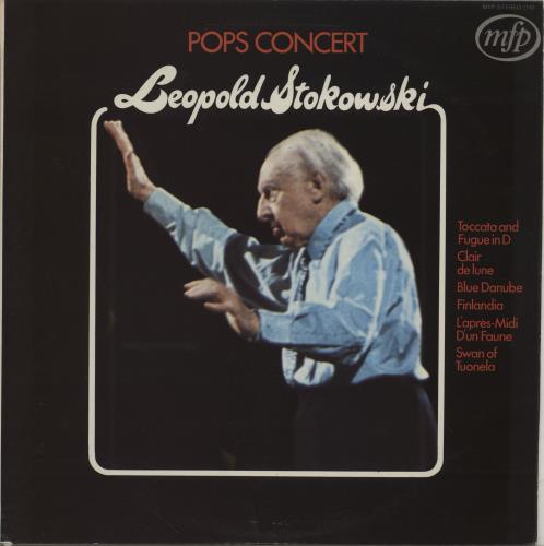 Leopold Stokowski Pops Concert vinyl LP album (LP record) UK L1OLPPO762677