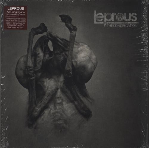 Leprous The Congregation | 10th Anniversary Edition - Deep Blood Red Vinyl 2-LP vinyl record set (Double LP Album) UK 5GU2LTH879230