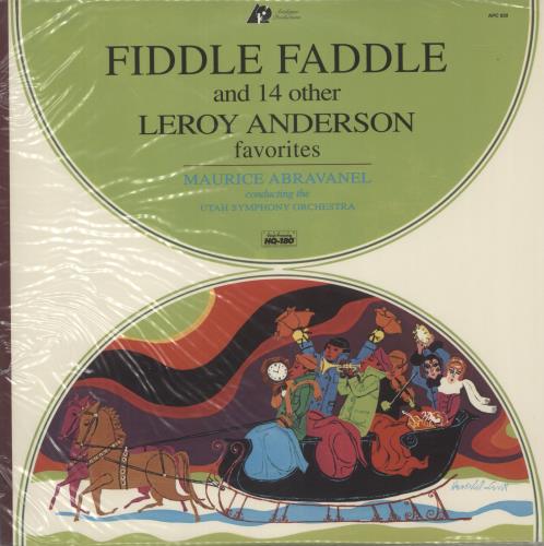 Leroy Anderson Fiddle Faddle And 14 Other Leroy Anderson Favorites - Sealed vinyl LP album (LP record) US L/ALPFI881167