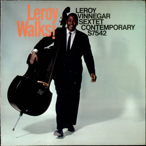 Leroy Vinnegar Leroy Walks! vinyl LP album (LP record) US LJ5LPLE532548