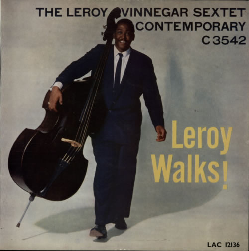 Leroy Vinnegar Leroy Walks! vinyl LP album (LP record) UK LJ5LPLE587970