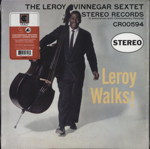 Leroy Vinnegar Leroy Walks! vinyl LP album (LP record) UK LJ5LPLE861903