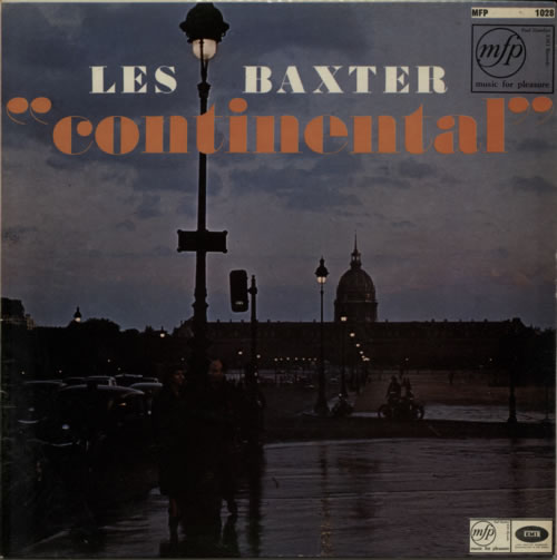 Les Baxter Continental vinyl LP album (LP record) UK 3LBLPCO617013