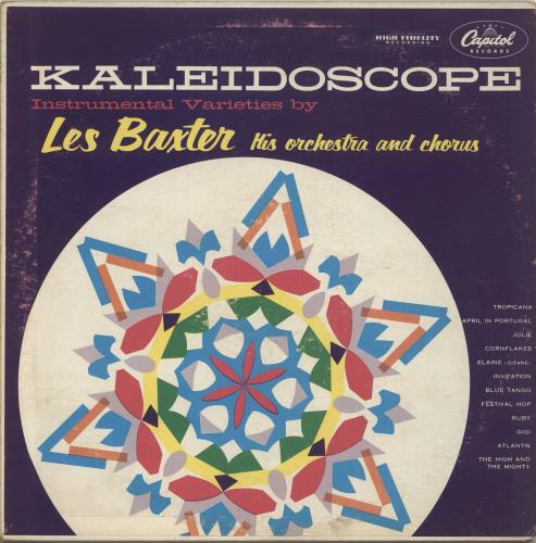 Les Baxter Kaleidoscope vinyl LP album (LP record) US 3LBLPKA699143
