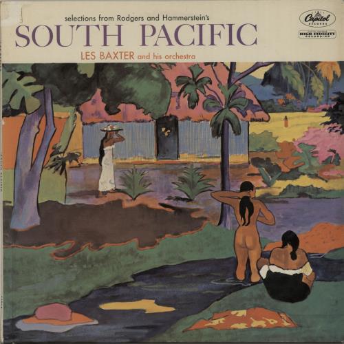 Les Baxter South Pacific vinyl LP album (LP record) UK 3LBLPSO644265