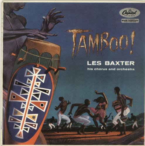 Les Baxter Tamboo! 10" vinyl single (10 inch record) UK 3LB10TA699415