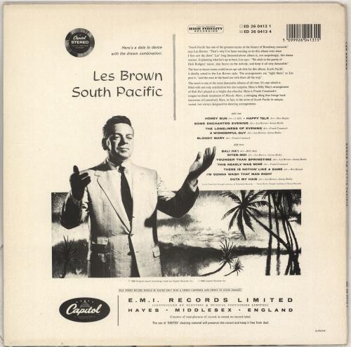 Les Brown Dance To South Pacific vinyl LP album (LP record) UK 1LBLPDA711177