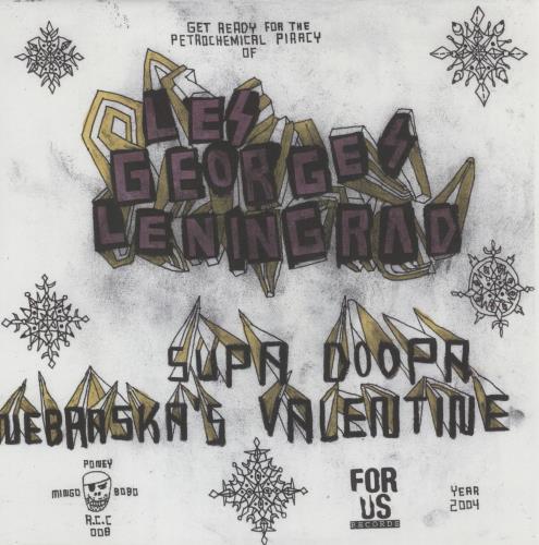 Les Georges Leningrad Soopa Doopa 7" vinyl single (7 inch record / 45) UK GEU07SO760727
