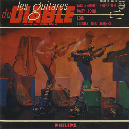 Les Guitares Du Diable Mouvement Perp�tuel EP 7" vinyl single (7 inch record / 45) French GUQ07MO488899
