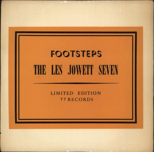 Les Jowett Footsteps EP 7" vinyl single (7 inch record / 45) UK ZF607FO714836