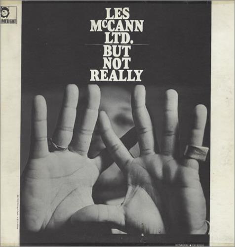 Les McCann But Not Really vinyl LP album (LP record) US L~MLPBU362738