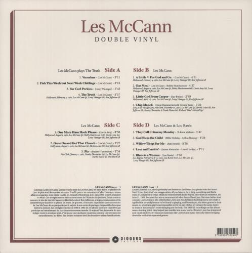 Les McCann Essential Works 1960-1962 2-LP vinyl record set (Double LP Album) French L~M2LES882810