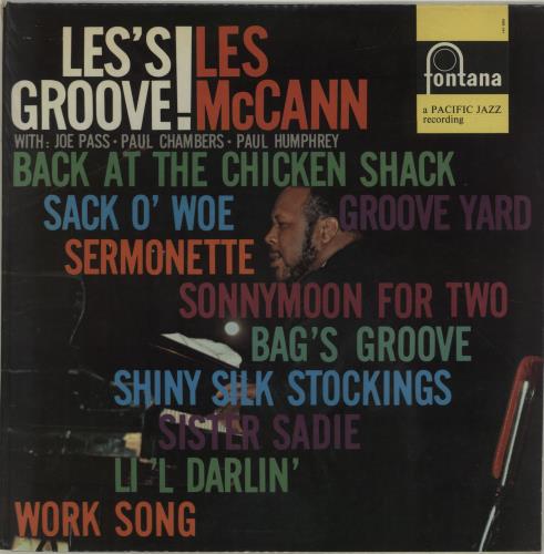 Les McCann Les's Groove! vinyl LP album (LP record) UK L~MLPLE687104